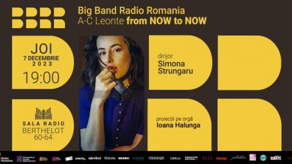 Ana-Cristina Leonte și Big Band-ul Radio prezintă, în premieră, proiectul „from NOW to NOW”