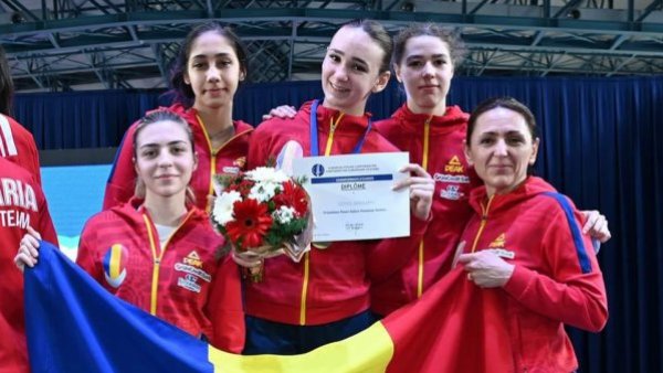 Scrimă: Amalia Covaliu a obținut medalia de bronz la Campionatele Europene, în proba de spadă