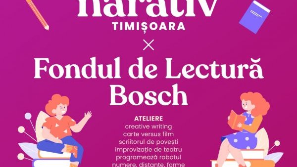 Festivalul de lectură pentru copii "Narativ", pentru prima dată la Timișoara