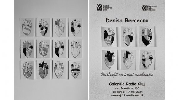 Denisa Berceanu expune la Galeriile Radio Cluj
