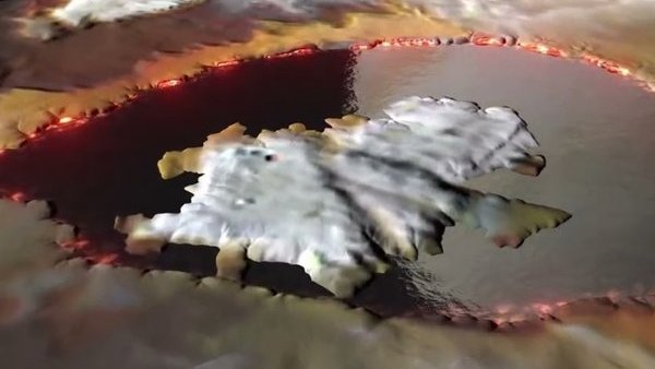 NASA: Un lac uriaș de lavă, pe luna vulcanică a planetei Jupiter | VIDEO