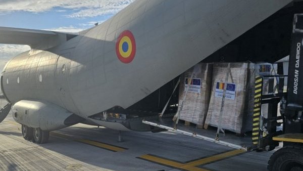 România a trimis ajutoare în valoare de 8,2 milioane de lei în Fâșia Gaza