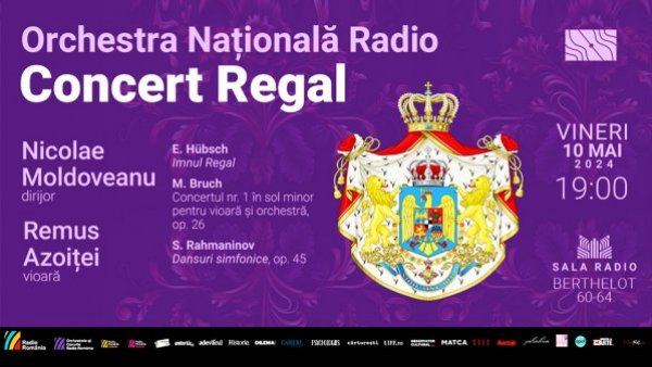 Concert Regal la Sala Radio, sub bagheta dirijorului Nicolae Moldoveanu