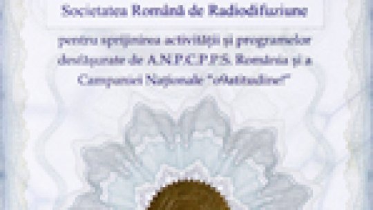 Radioul public – premiat de A.N.P.C.P.P.S.