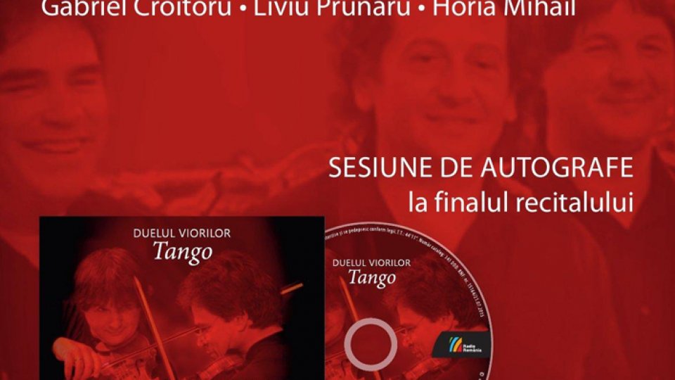 Lansarea albumului Duelul viorilor la Radio România