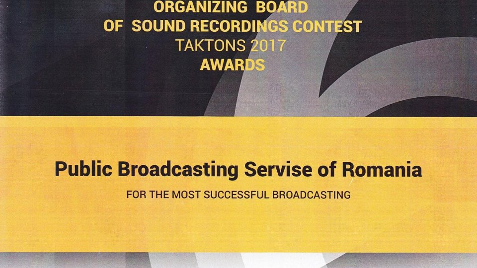 Marele Premiu pentru Radio România la Taktons Novi Sad