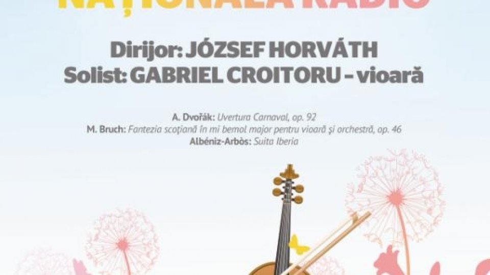 József Horváth, la pupitrul Orchestrei Naţionale Radio