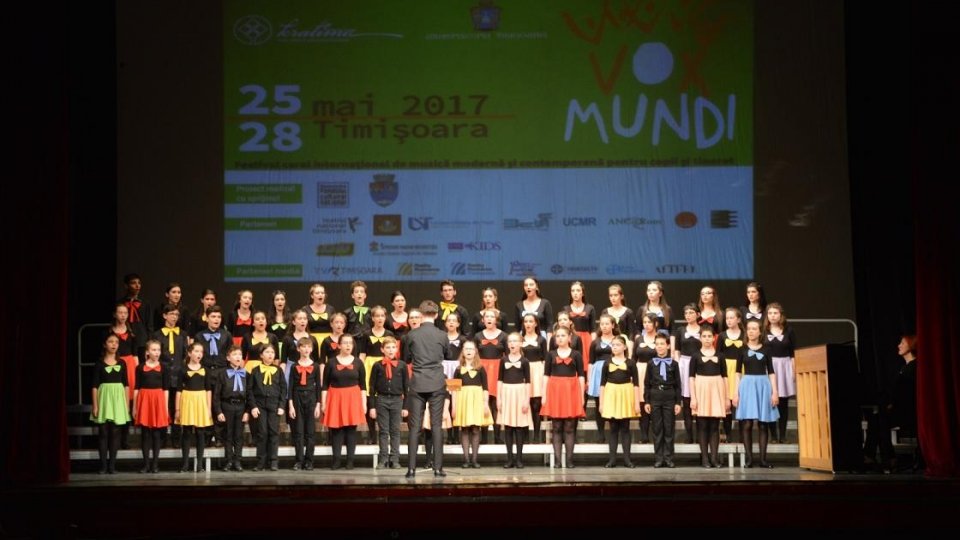 Corul de Copii Radio la Festivalul Coral Internaţional Vox Mundi