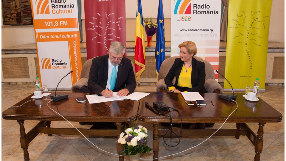 Protocol de colaborare Radio România - Institutul Cultural Român