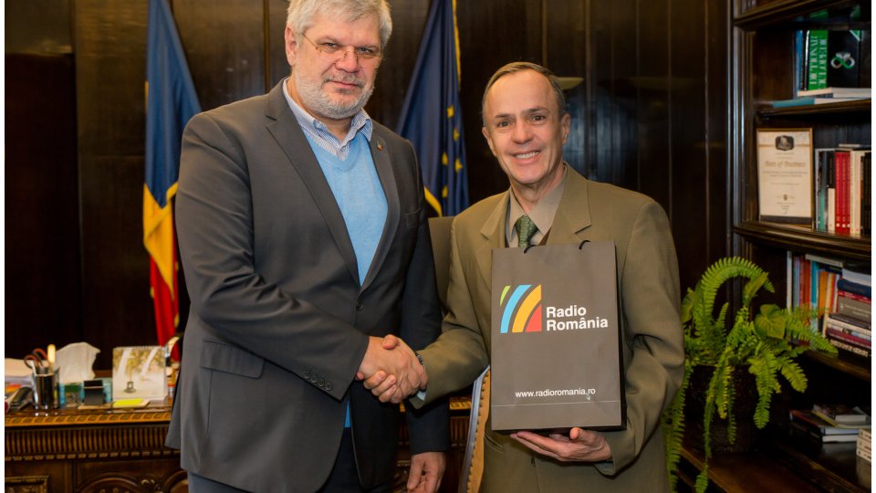 E.S. José Guillermo Ordorica Robles, în vizită la Radio România