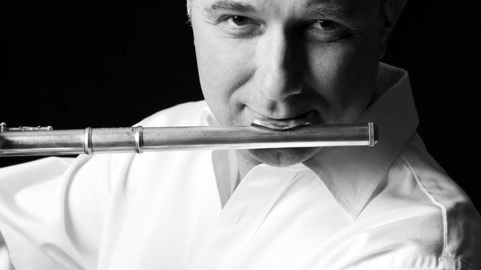 Flautistul Ion Bogdan Ştefănescu, în concert la Sala Radio