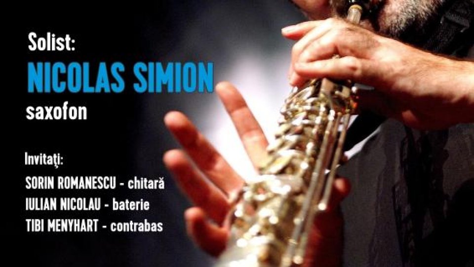Nicolas Simion, alături de Big Band-ul Radio, în concert la Sala Radio