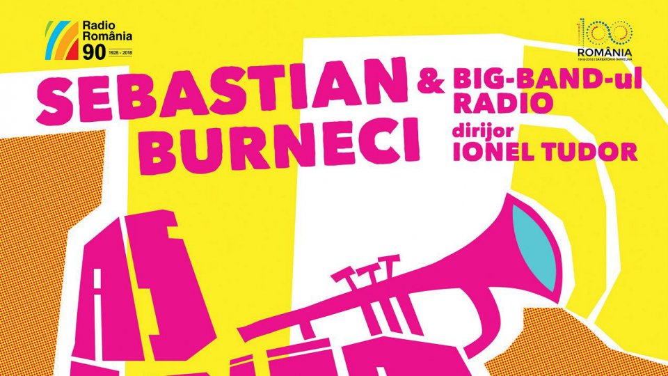 Seară de vară cu jazz la Sala Radio: trompetistul Sebastian Burneci şi Big Band-ul Radio