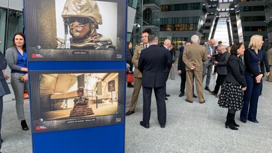 "Chipuri ale războiului", la Cartierul General NATO din Bruxelles