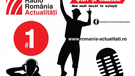 Radio România Actualităţi, postul numărul 1 în preferinţele ascultătorilor