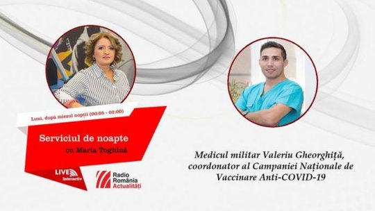 Informații utile și sfaturi concrete în direct de la medicul militar Valeriu Gheorghiță