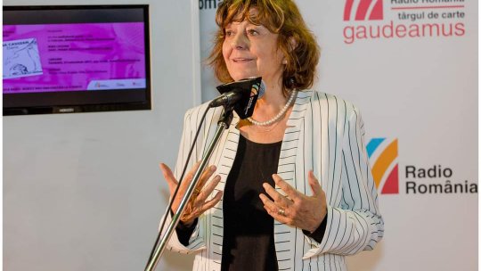 Ana Blandiana, președintele de onoare al Târgului Gaudeamus Radio România
