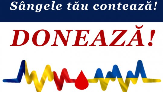 Radio România se alătură campaniei de donare de sânge iniţiată de Guvernul Romaniei