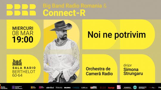 Concert de 8 martie: Connect-R și Big Band-ul Radio
