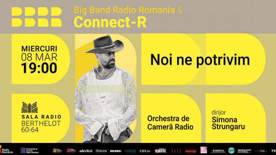 Concert de 8 martie: Connect-R și Big Band-ul Radio