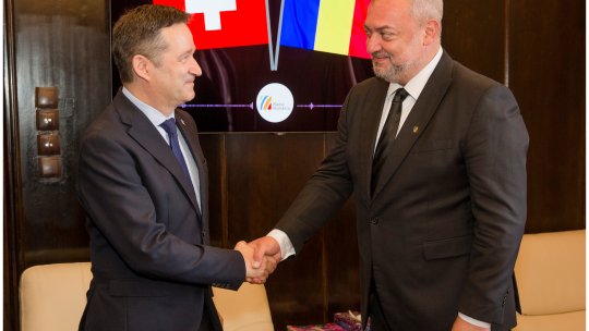 Vizita Ambasadorului Elveției la Radio România