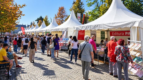 Târgul de carte GAUDEAMUS Radio România revine la Iași, între 16 și 20 septembrie